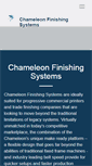 Mobile Screenshot of chameleonsystems.com