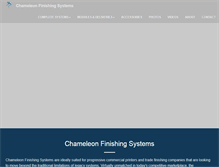 Tablet Screenshot of chameleonsystems.com